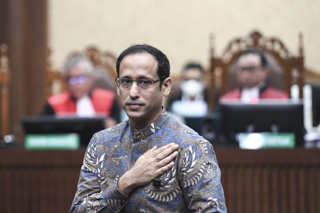 Nadiem Makarim Divonis 10 Tahun Penjara dalam Kasus Chromebook