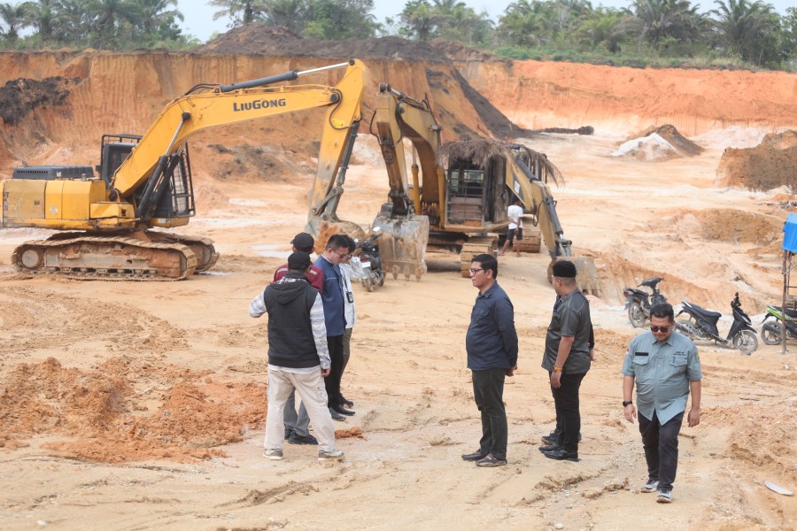 Pemprov Riau Hentikan Dua Tambang Galian C Ilegal di Kampar