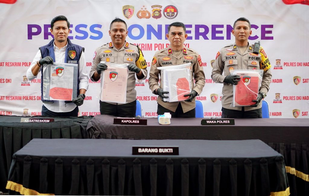 Polres OKI Bongkar Dugaan Korupsi Rp4,67 Miliar di Kantor Pos Air Sugihan