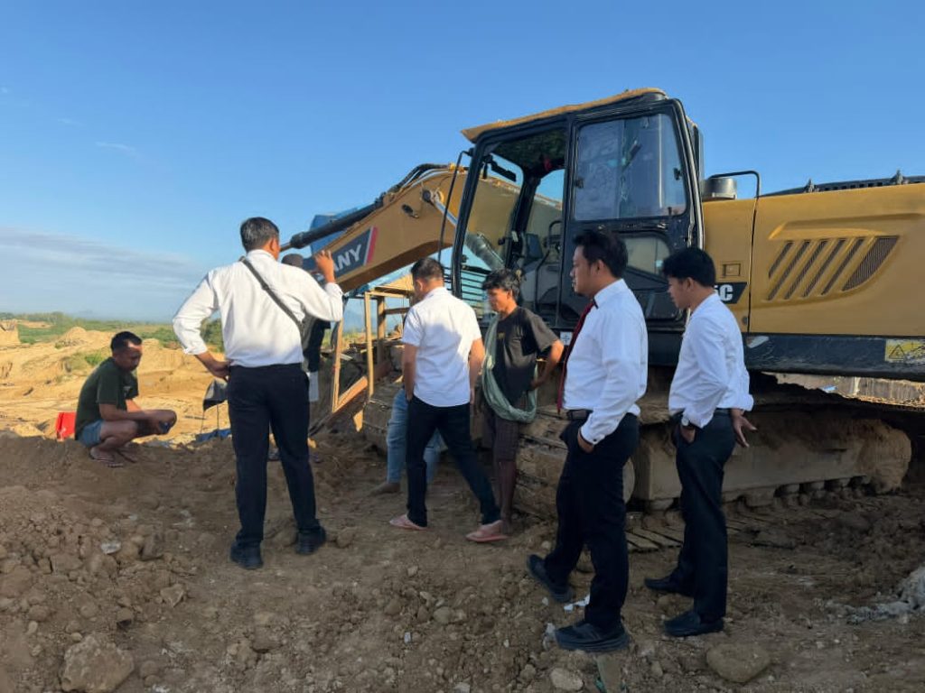 Polres Pohuwato Dalami Kasus PETI, Excavator dan Tiga Orang Diamankan