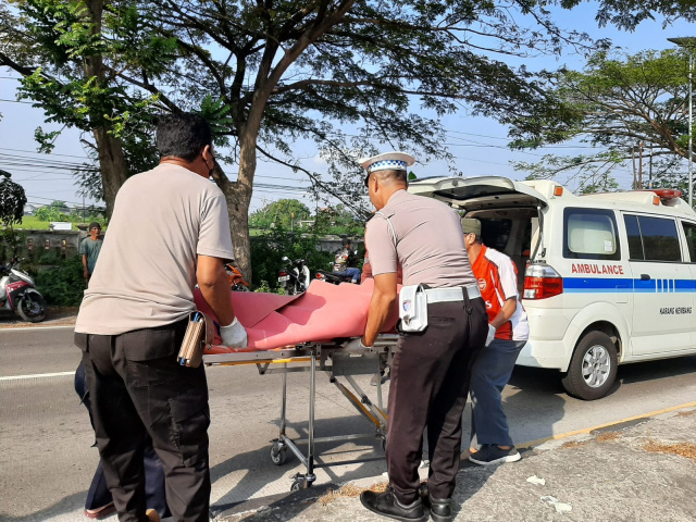 Kecelakaan Maut di Babat Lamongan, Pengendara Motor Tewas Terlindas Truk