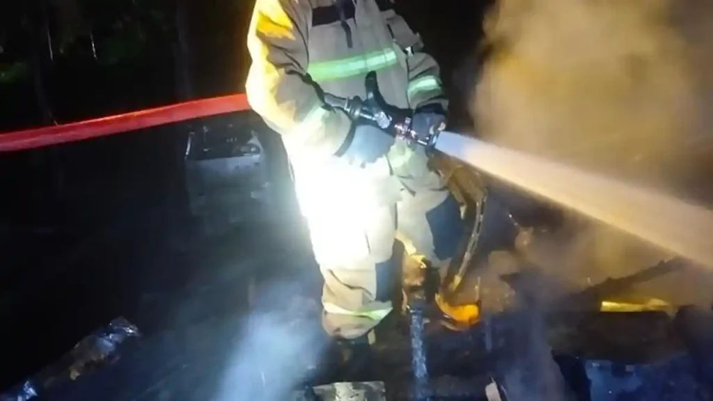 Kios Servis Elektronik di Aceh Besar Ludes Terbakar Dini Hari