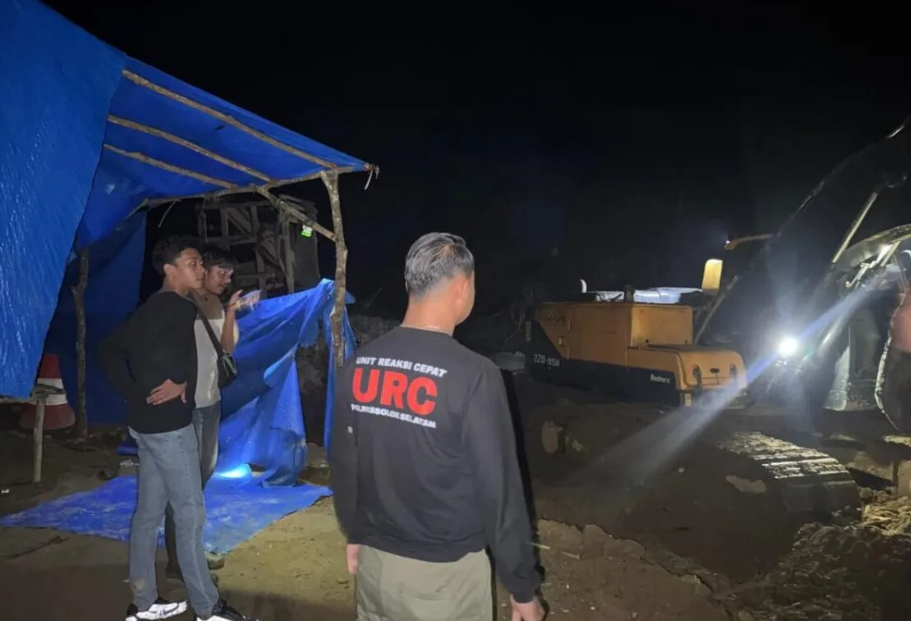 Pelaku Kabur, Polisi Sita Alat Berat dari Lokasi Tambang Ilegal