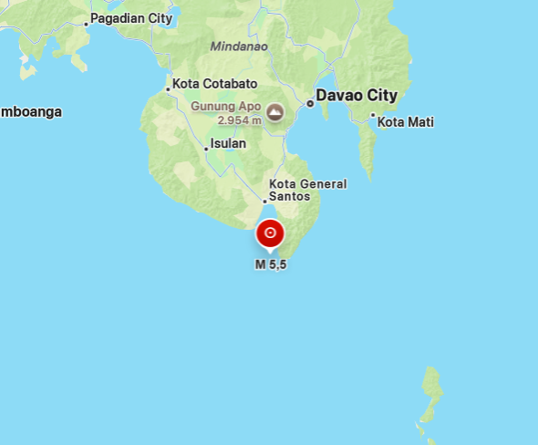 Gempa M 5,5 Guncang Kepulauan Sangihe, BMKG Ingatkan Potensi Gempa Susulan