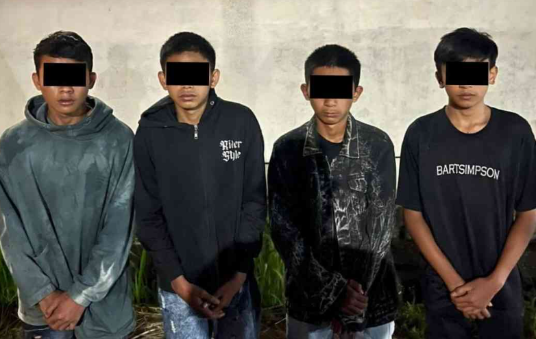 Empat Remaja Pelaku Pengeroyokan di Minahasa Ditangkap Polisi
