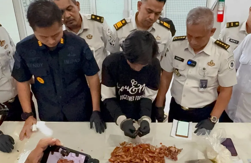 Petugas Lapas Cipinang Gagalkan Penyelundupan 12 Paket Sabu dalam Oseng Cumi
