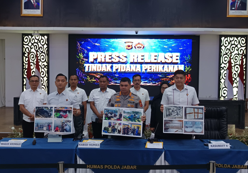 Polda Jabar Bongkar Jaringan Benih Lobster Ilegal, Empat Tersangka Diciduk
