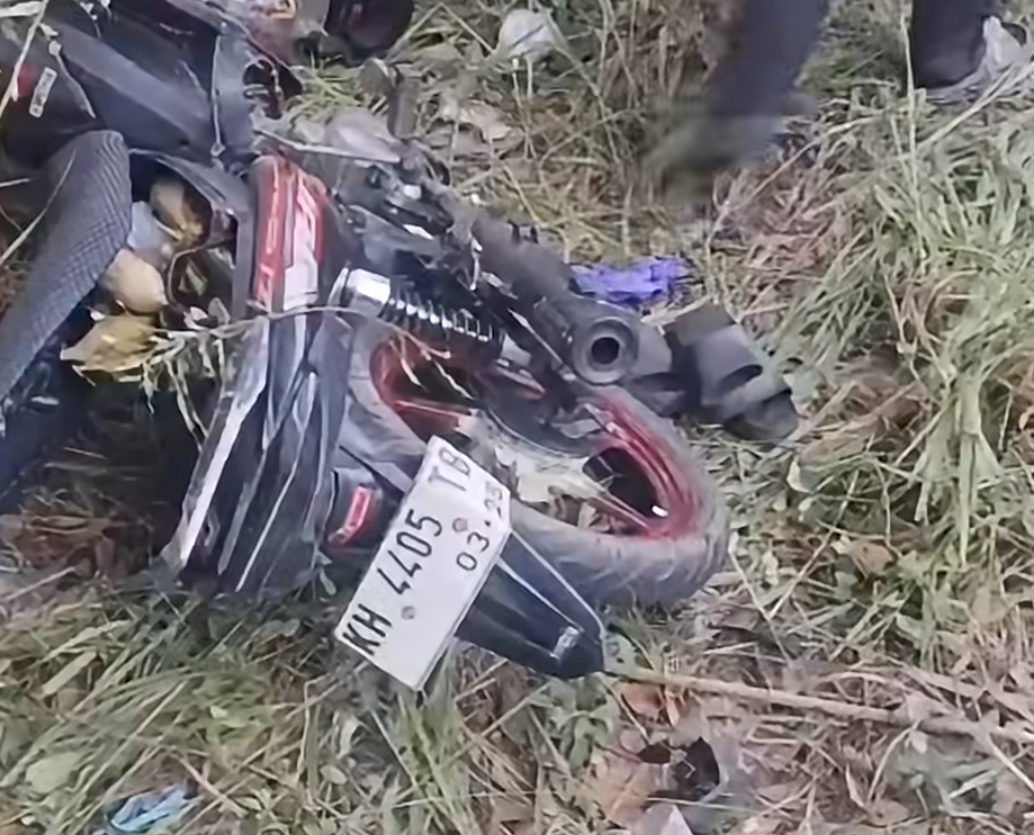 Pemotor Tanpa Identitas Tewas dalam Kecelakaan di Karang Intan