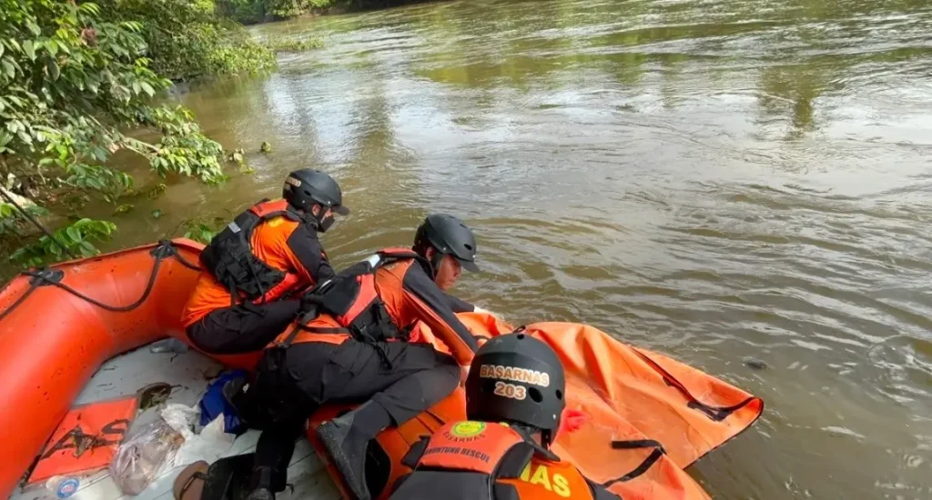 Pemuda Kukar yang Terseret Arus Sungai Melenyu Akhirnya Ditemukan