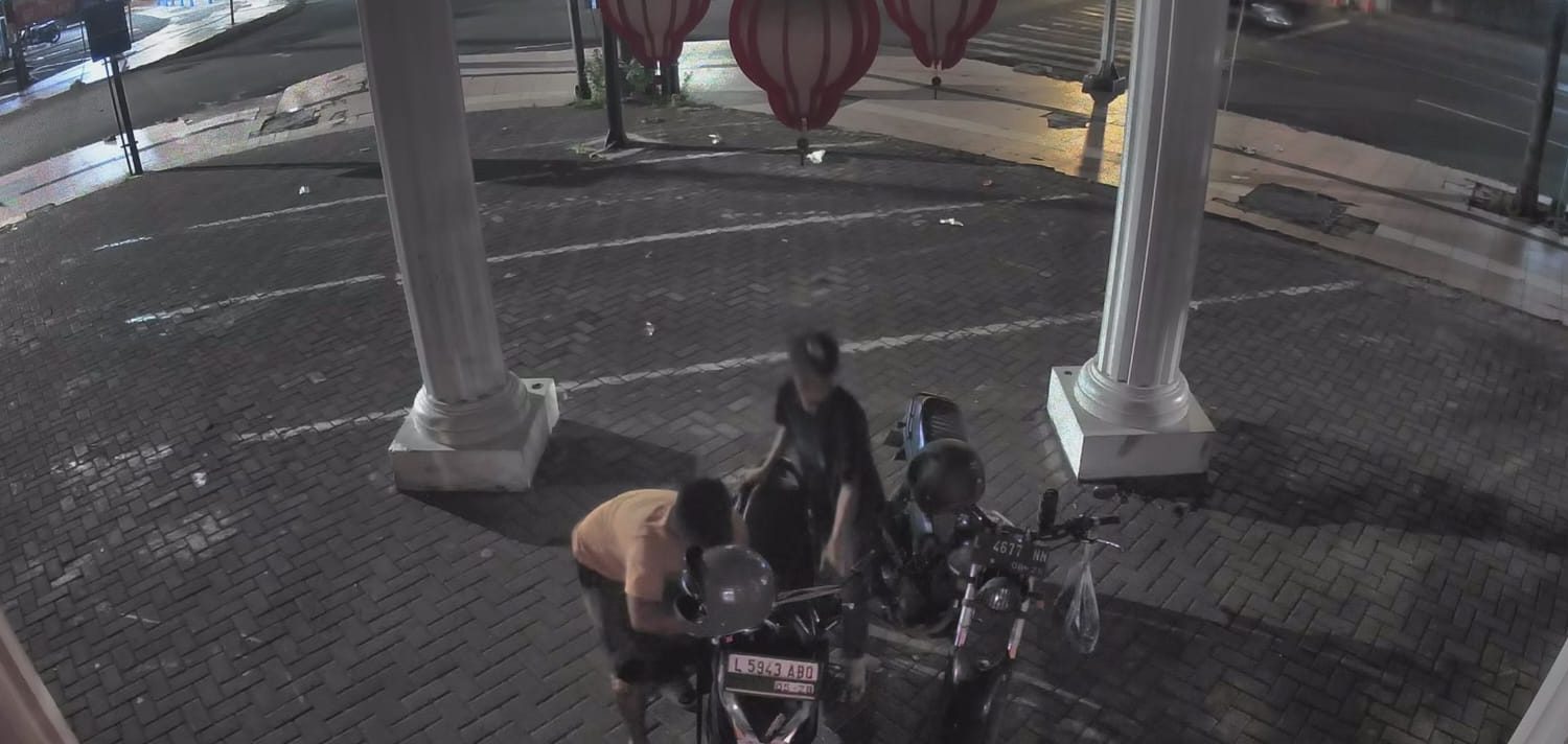 Aksi Curanmor di Gubeng Surabaya Gagal, Pemilik Pergoki Tiga Pelaku