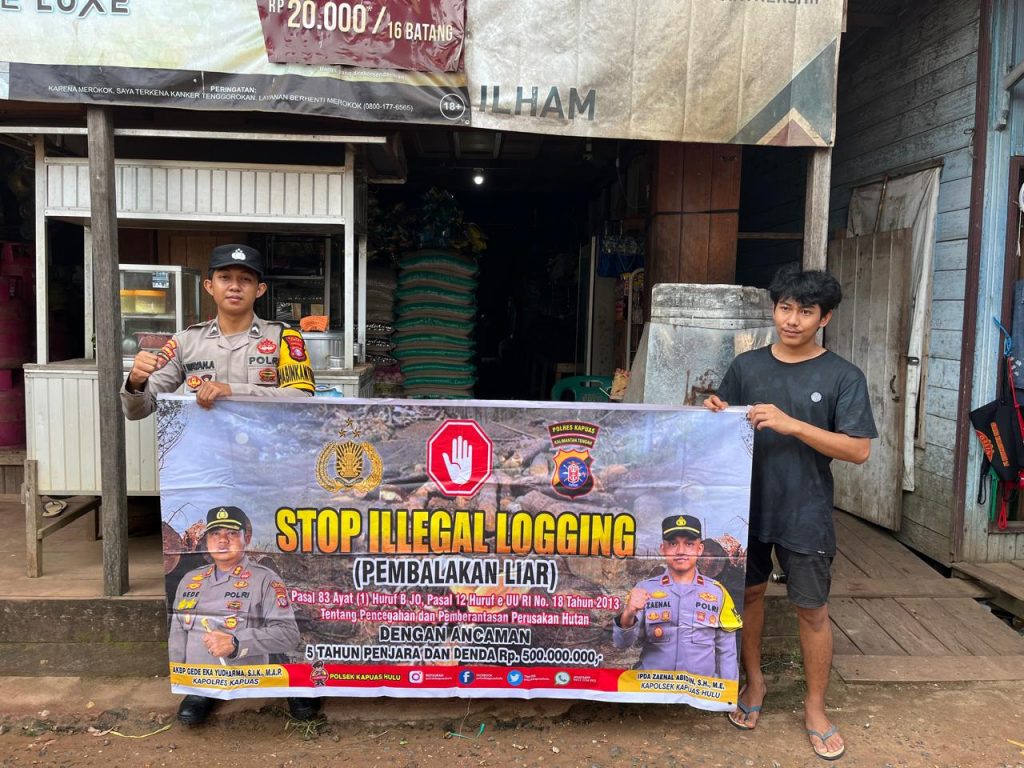 Polisi Ingatkan Ancaman Penjara bagi Pelaku Penebangan Hutan Ilegal