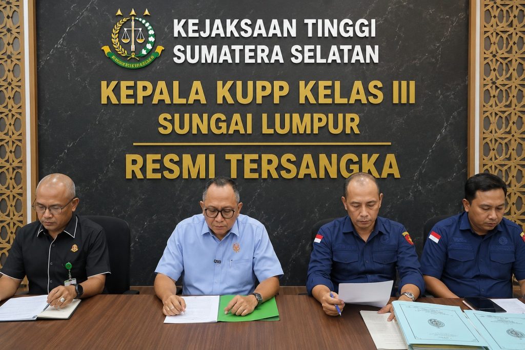 Kejati Sumsel Bongkar Dugaan Pemerasan Izin Pelayaran, Kepala KUPP Jadi Tersangka