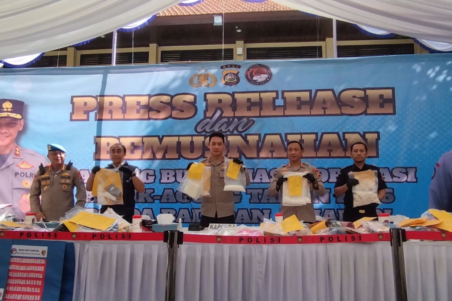 Polda Bali Bongkar Jaringan Narkoba Internasional, WNA Ukraina Ditangkap