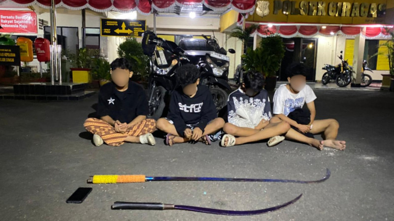 Patroli Gabungan Gagalkan Tawuran di Kramat Jati, Empat Remaja Diamankan