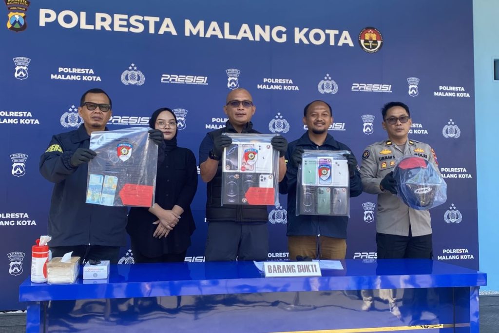 Terlilit Judi Online dan Utang, Pria di Malang Curi 14 iPhone