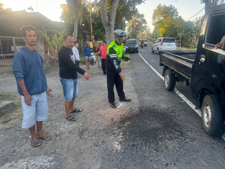 Pemotor Diduga Jadi Korban Tabrak Lari di Jembrana, Alami Patah Lengan