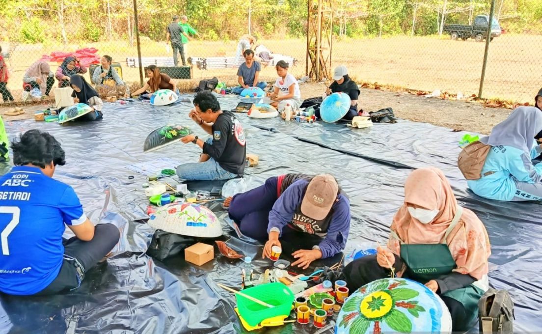 Bangka Selatan Dorong Regenerasi Budaya Lewat Lukisan Tudung Saji