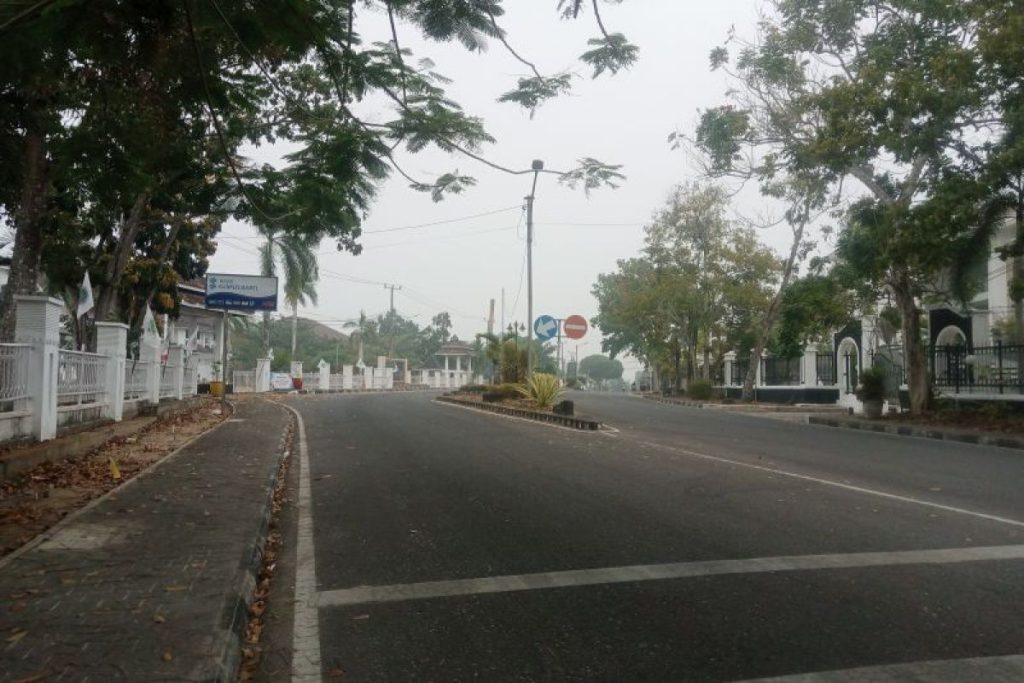 Kabut Asap Kiriman Kepung Belitung, BPBD Minta Warga Waspada