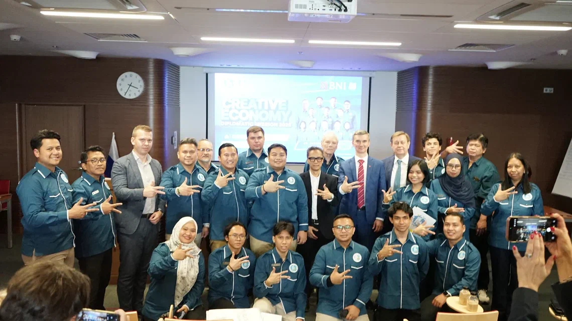 DPLN GEKRAFS Rusia 2026–2029 Dilantik di Sankt Peterburg, Ini Susunan Pengurusnya