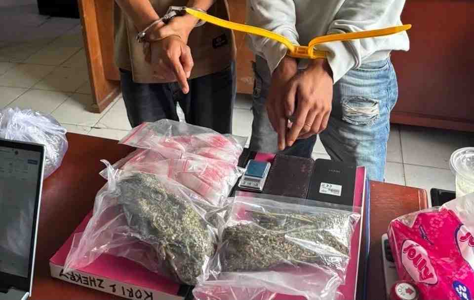 Satresnarkoba Polres 50 Kota Ungkap Kasus Ganja di Guguak