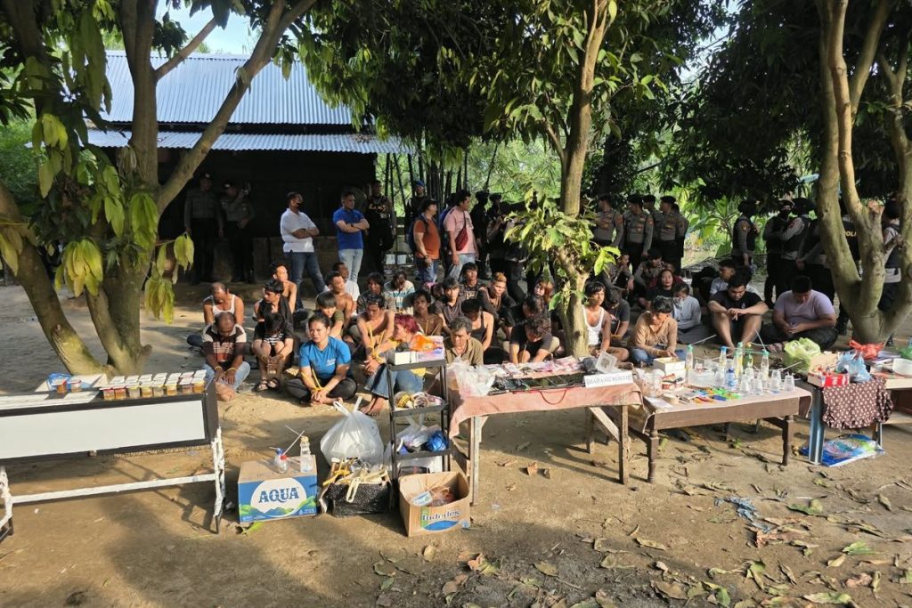 36 Orang Diamankan dalam Penggerebekan 9 Lokasi Narkoba di Sumut