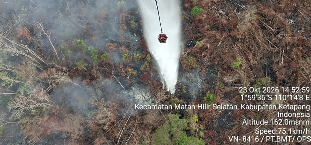 Tujuh Pesawat Pengebom Air Masih Disiagakan di Kalbar
