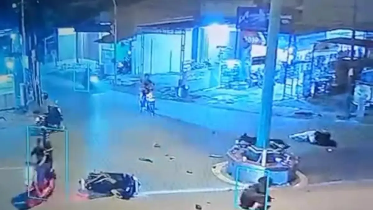 Kecelakaan di Bundaran Tanjunguban Viral, Kedua Pengendara Sepakat Berdamai