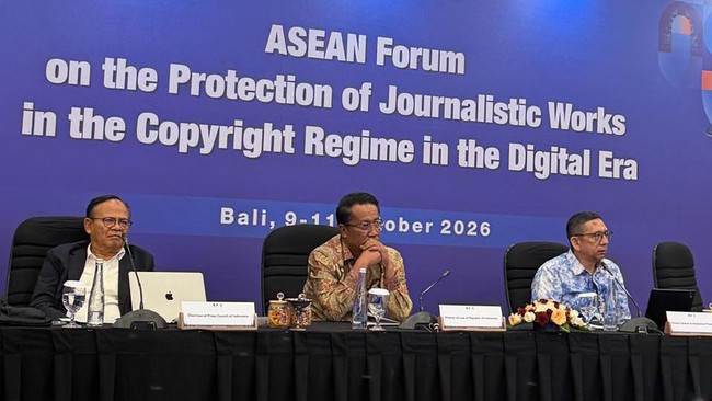 Indonesia Dorong Perlindungan Hak Cipta Jurnalistik di ASEAN