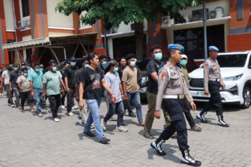 Bentrokan Penagih Utang dan Warga Kudus, 24 Orang Jadi Tersangka
